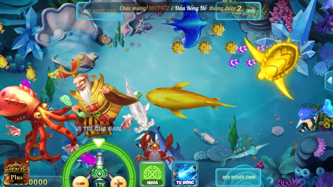 Cổng game bài đổi thưởng Biendo Club cho phép người chơi bắn cá thử